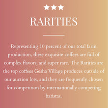 Load image into Gallery viewer, Single Origin - Light Filter Roast 80g Ethiopia Gesha Village Rarities
